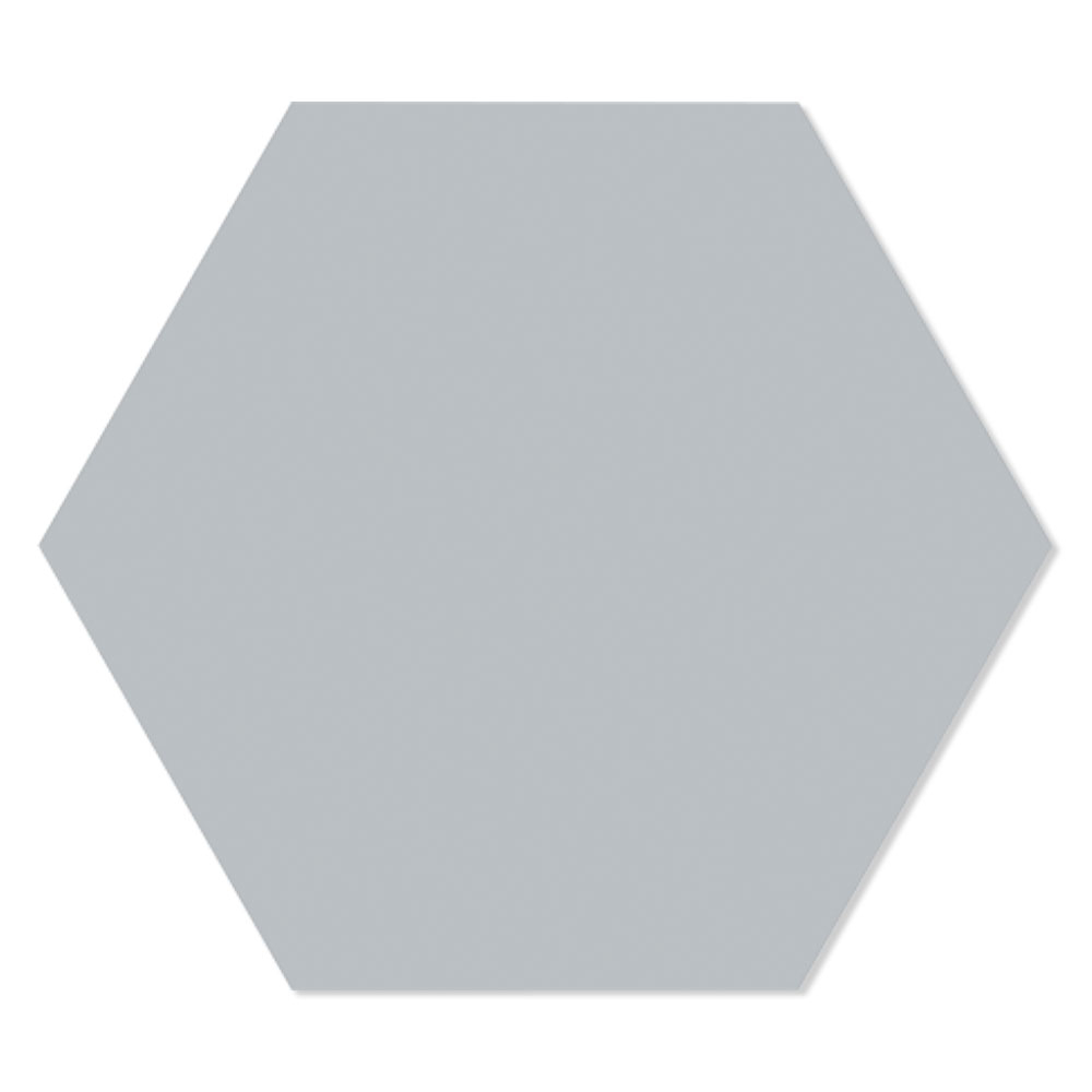 Hexagon Klinker Filago Ljusgrå Matt 14x16 cm