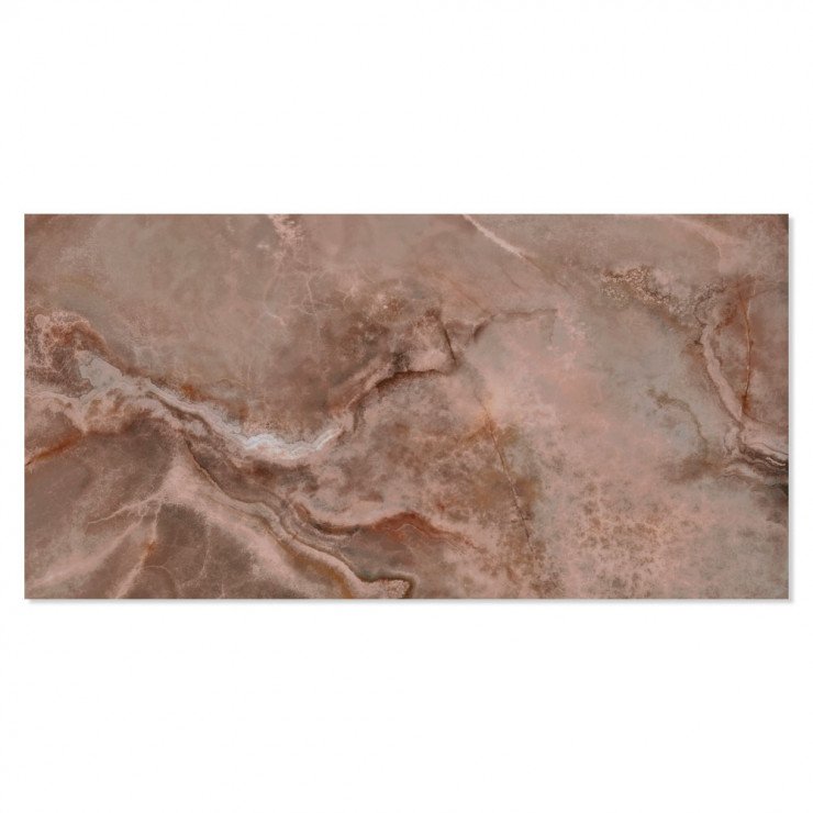 Marmor Klinker Lux Cirrus Brun Polerad 60x120 cm | Hill Ceramic®