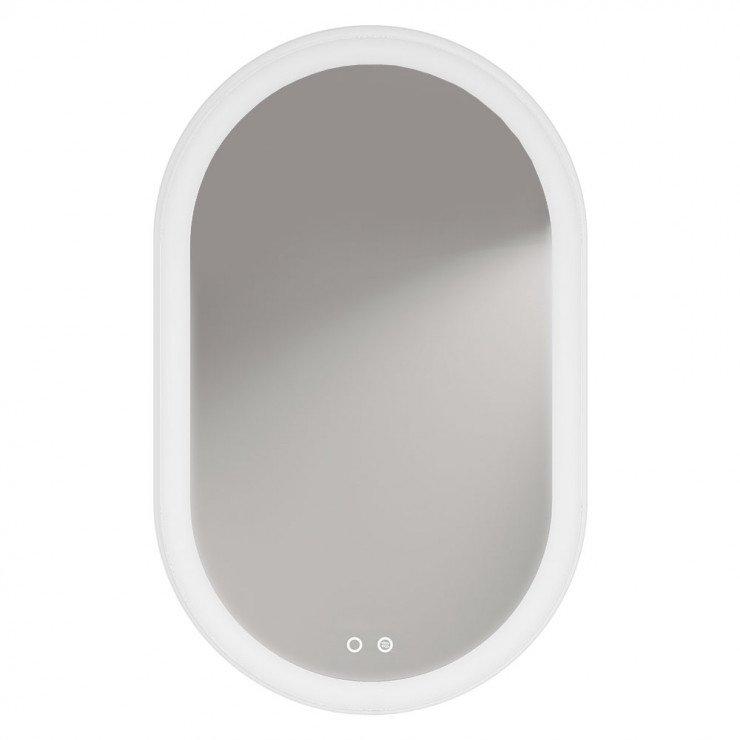 Spegel Luna med LED Belysning 50x80 Vit-0