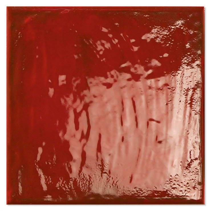 Klinker Colorain Röd Blank 22x22 cm-1