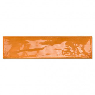 Kakel Colorain Orange Blank 7.5x30 cm