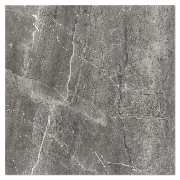 Marmor Klinker Geneva Mörkgrå Polerad 121x121 cm-0