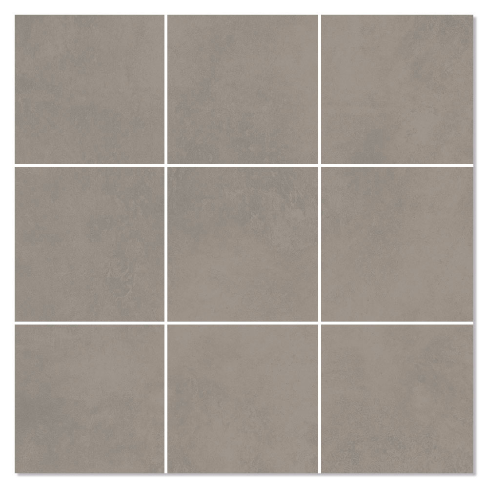 Mosaik Klinker Montana Brun 30x30 (10x10) cm