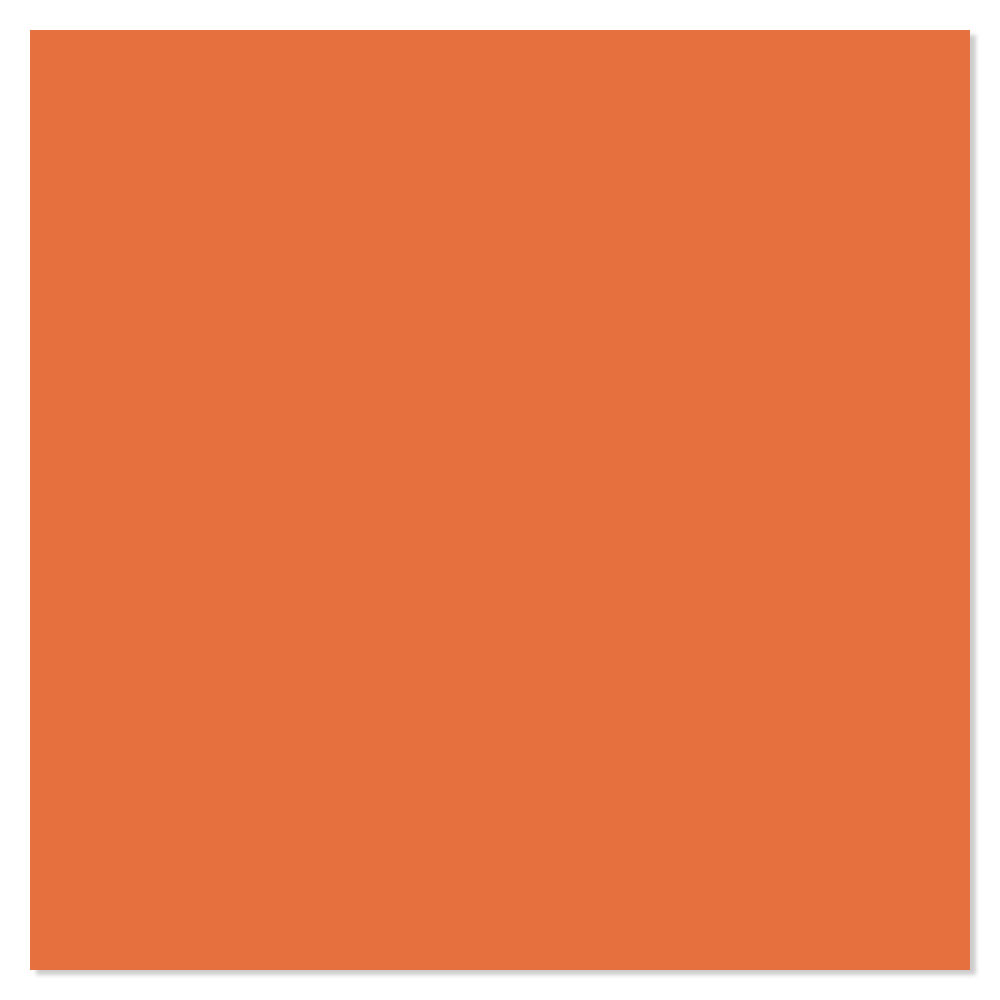 Kakel System Color Orange Blank 15x15 cm