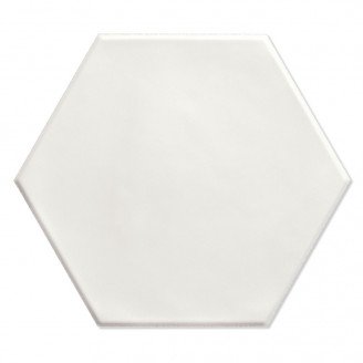 Hexagon Klinker Trinidad Vit Matt 15x17 cm
