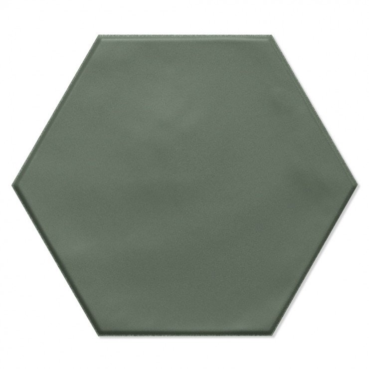 Hexagon Klinker Trinidad Grön Matt 15x17 cm-1