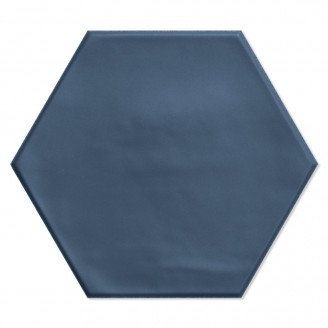 Hexagon Klinker Trinidad Blå Matt 15x17 cm