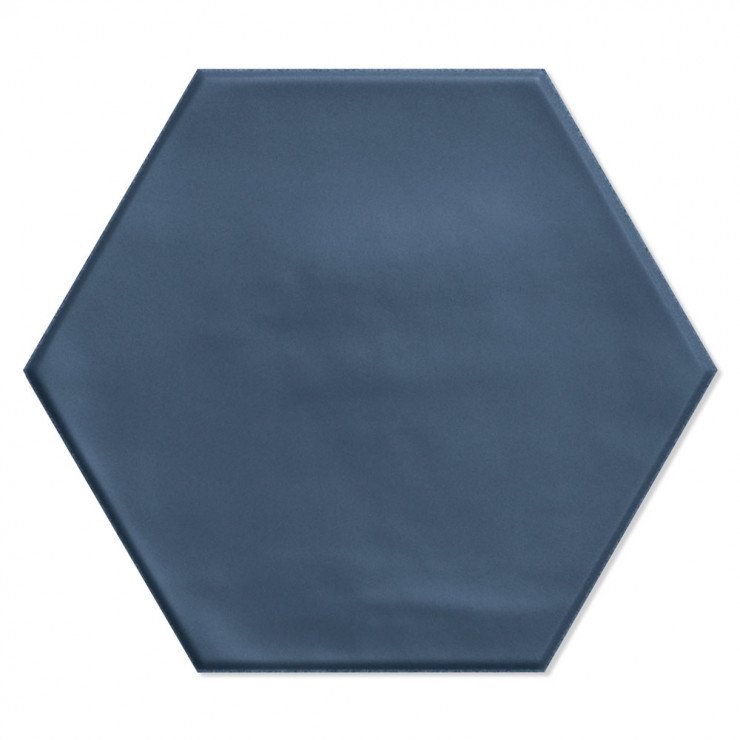Hexagon Klinker Trinidad Blå Matt 15x17 cm-1