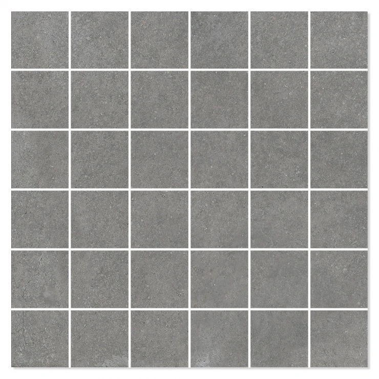 Mosaik Klinker Crossover Mörkgrå Matt 30x30 (5x5) cm-0