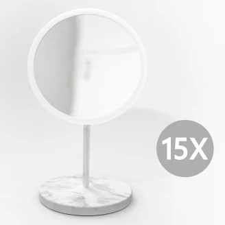 Bosign Sminkspegel Air Mirror Vit X15 Bordsmodell