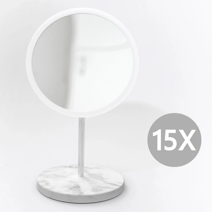 Sminkspegel Bosign Air Mirror Vit X15 Bordsmodell-0