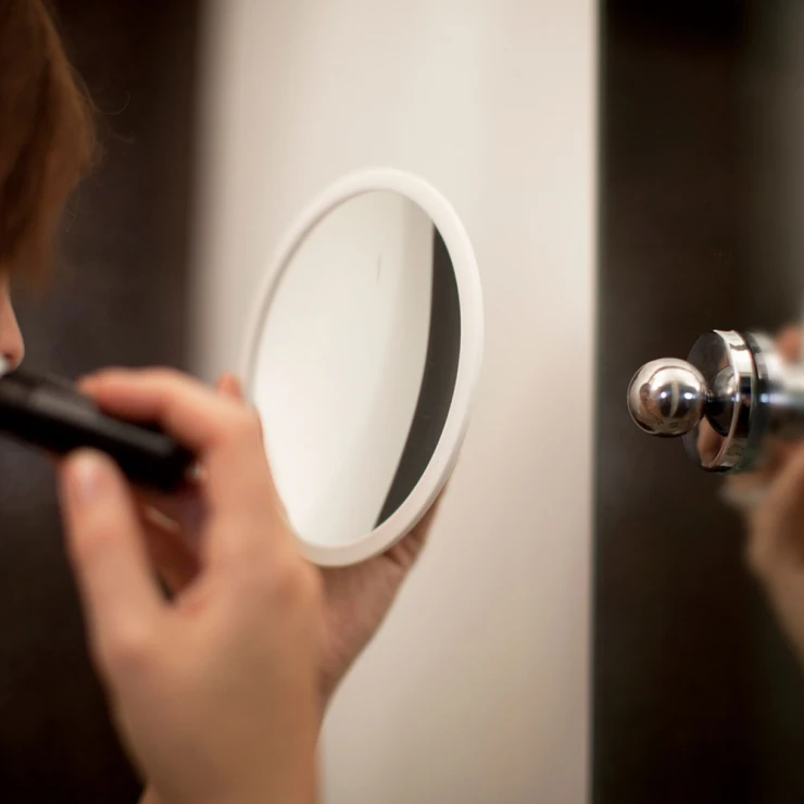 Sminkspegel Bosign Air Mirror Plus Vit X15-0
