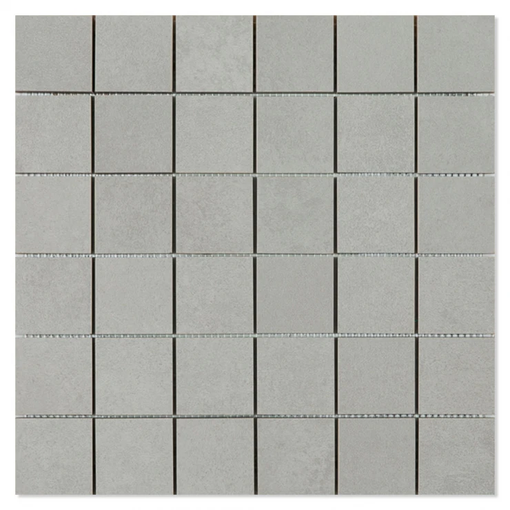 Mosaik Klinker Seta Ljusgrå Matt 30x30 (5x5) cm-0