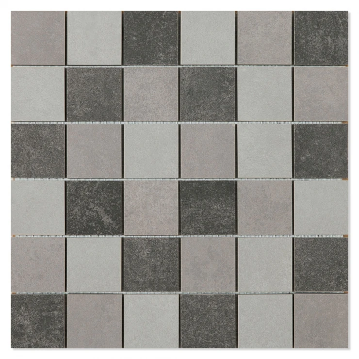 Mosaik Klinker Seta Temperate Matt 30x30 (5x5) cm-0