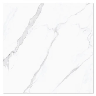 Marmor Klinker Marmo Bianco Vit Matt 122x122 cm-2