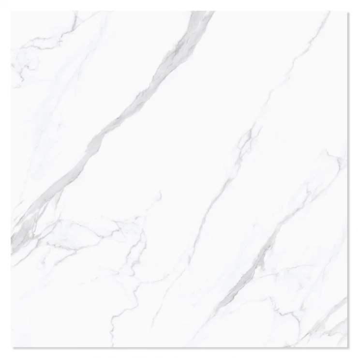 Marmor Klinker Marmo Bianco Vit Matt 122x122 cm-0