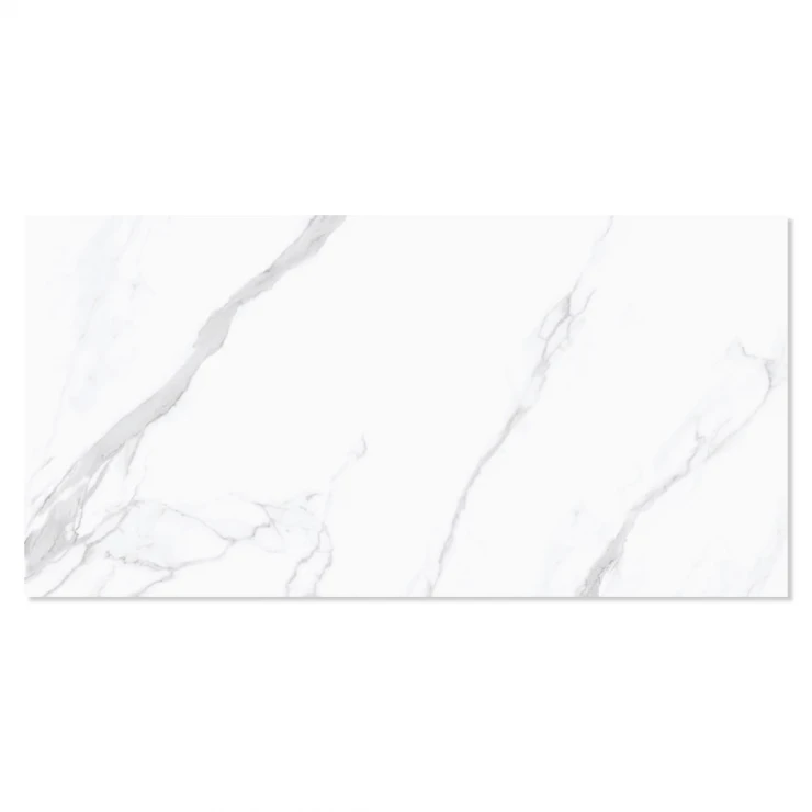 Marmor Klinker Marmo Bianco Vit Polerad 60x121 cm-0