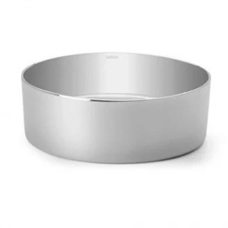 Bathco Tvättställ Gold&Silver Dinan Silver Round Blank 38 cm-2