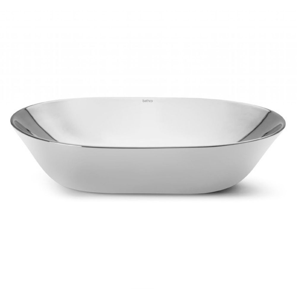 Bathco Tvättställ Gold&Silver Toulouse Silver Oval 60 cm