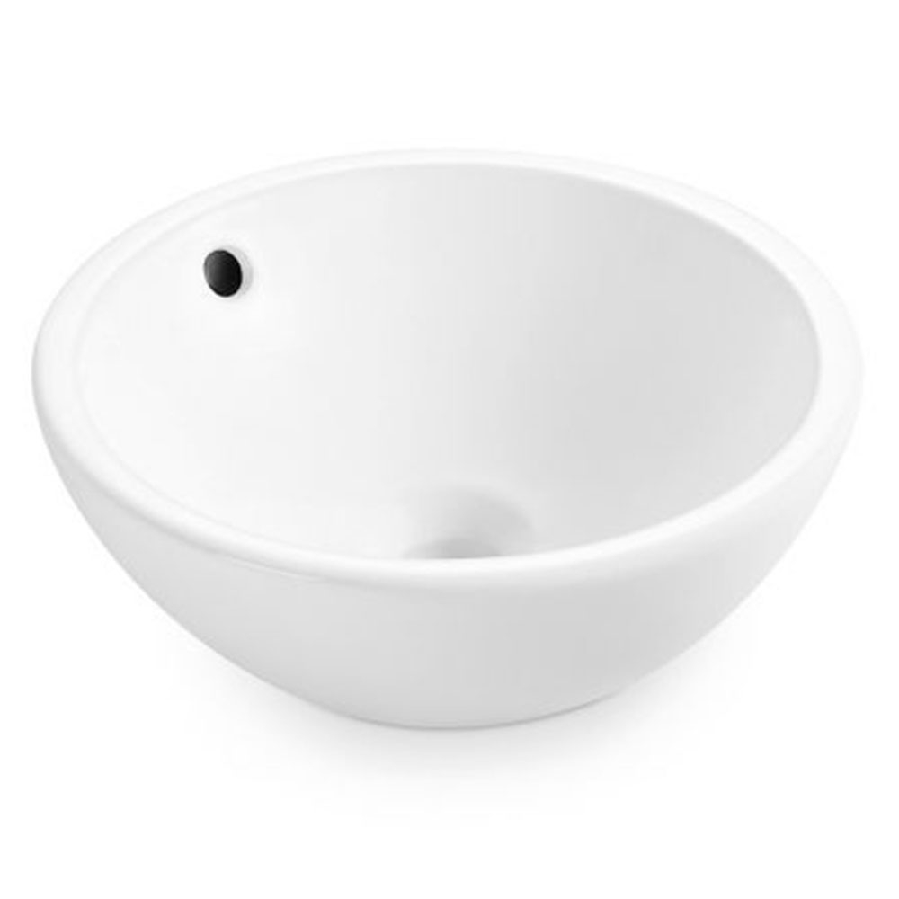 Bathco Tvättställ Castellon C Vit Blank 35 cm