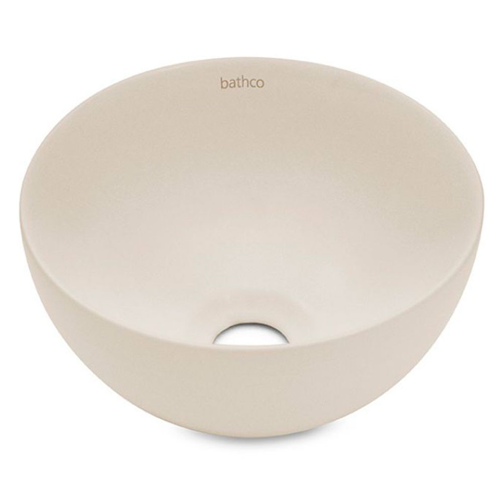 Bathco Tvättställ Mini Lys Beige Matt 23 cm