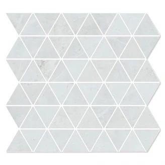 Marmor Mosaik Klinker Montargil Vit Polerad 30x30 (5.7x5.7) cm