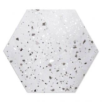 Hexagon Klinker Dolmix Ljusgrå Matt 48.5x56 cm-2