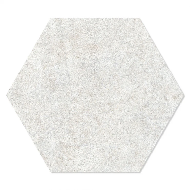 Hexagon Klinker Homely Ljusgrå Matt 15x17 cm-1