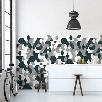 Marmor Hexagon Klinker Artis Mix Matt 15x17 cm