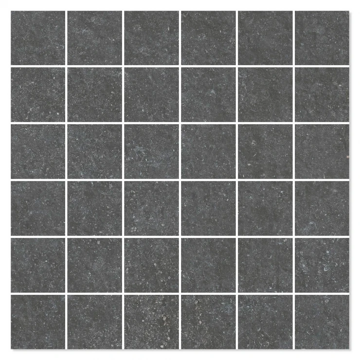 Mosaik Klinker Urbanica Mörkgrå Matt 30x30 (5x5) cm-0