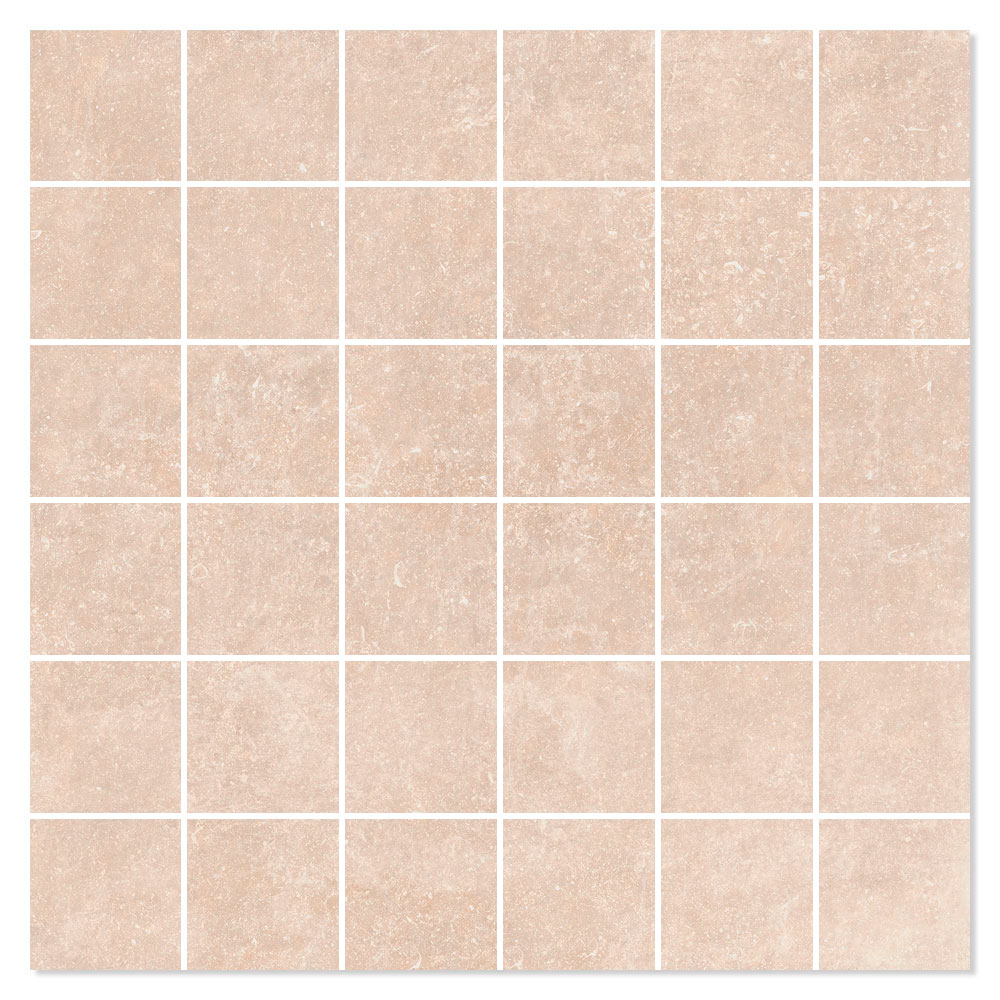 Mosaik Klinker Urbanica Beige Matt 30x30 (5x5) cm