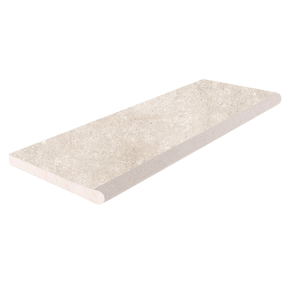 Poolkant Klinker Earthstone Avrundad Beige Matt 20x61 cm Tjocklek 20 mm