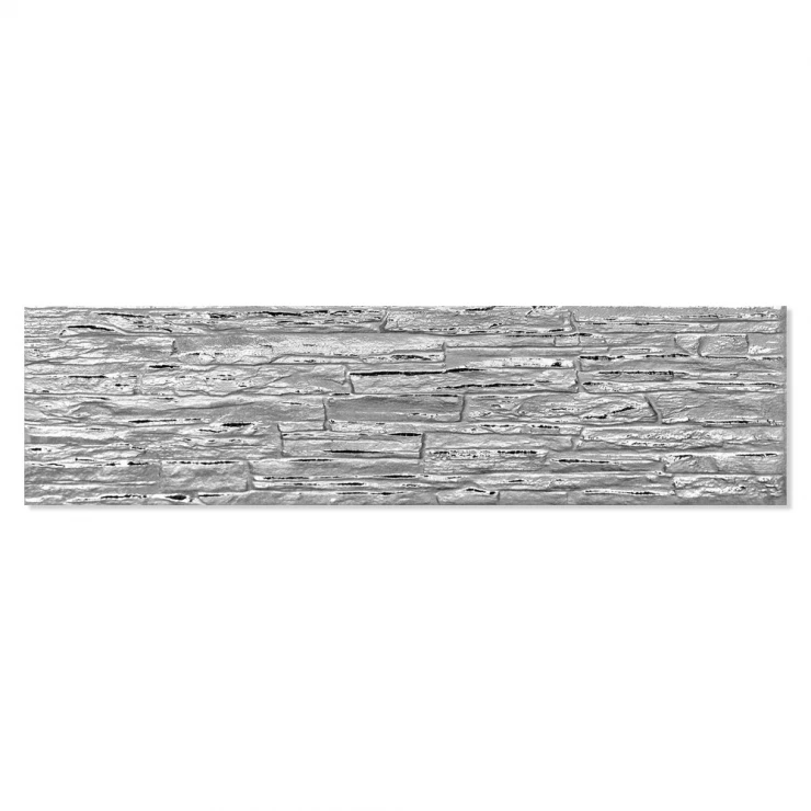 Dekor Kakel Elite Mineral Silver Blank 17x52 cm-0