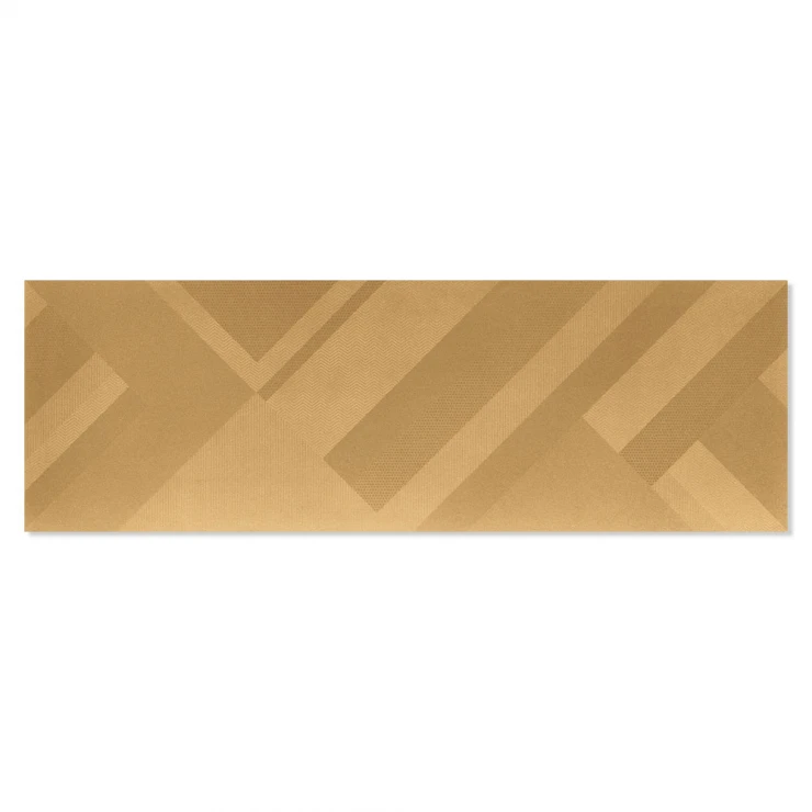 Dekor Kakel Elite Gold Modern Matt 33x100 cm-0