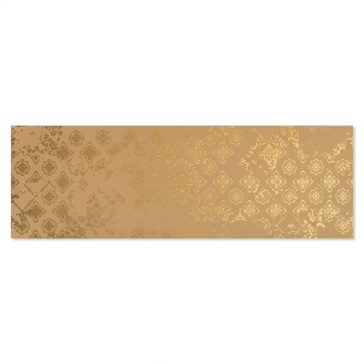 Dekor Kakel Elite Gold Grand Matt 33x100 cm-0