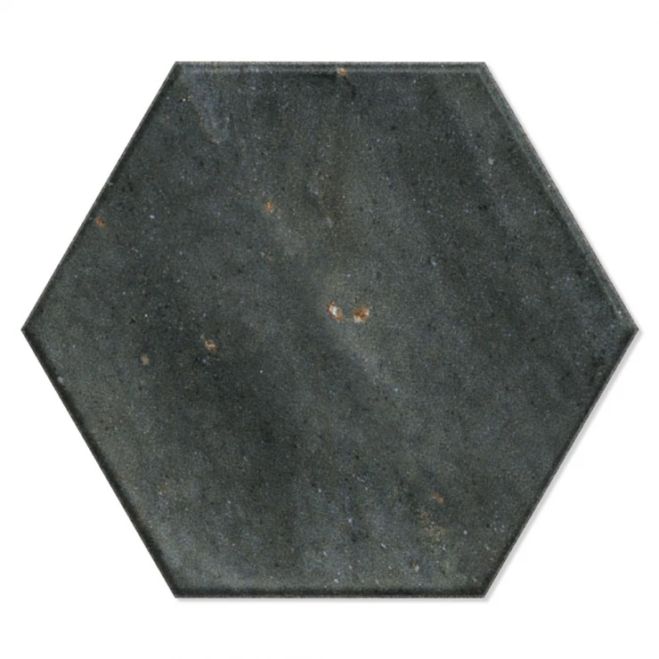 Hexagon Klinker Vivid Blå Matt 15x17 cm-1