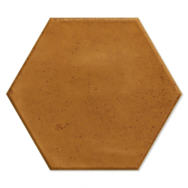 Hexagon Klinker Vivid Ocre Matt 15x17 cm-1