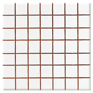 Kakel Corbett Vit Blank 20x20 (2.5x2.5) cm-2