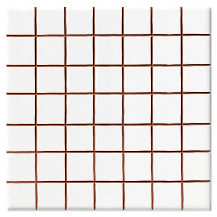Kakel Corbett Vit Blank 20x20 (2.5x2.5) cm-0