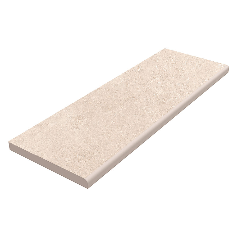 Poolkant Klinker Stonehenge Rund Beige Matt 20x60 cm Tjocklek 20 mm