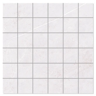 Mosaik Klinker Emperador Ljusgrå Blank 30x30 (5x5) cm-2