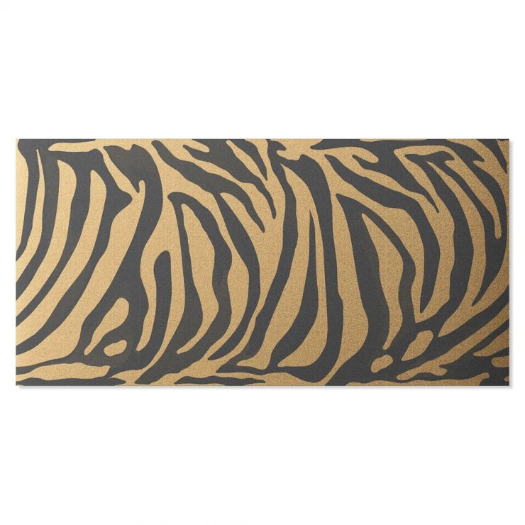 Kakel Elite Print Guld Zebra Blank 60x120 cm-1