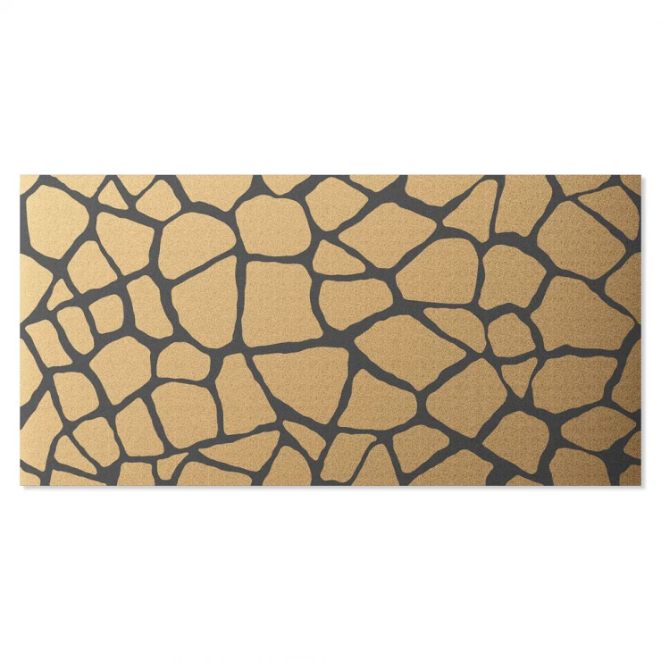 Kakel Elite Print Guld Giraffe Blank 60x120 cm-1
