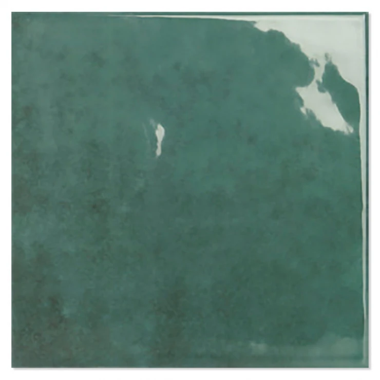 Kakel Earth Grön Blank Mix 15x15 cm-1