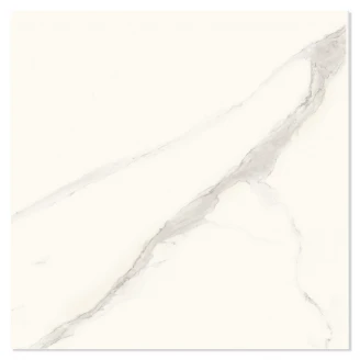 Marmor Klinker Venetico Vit Carrara Satin 80x80 cm