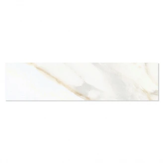 Marmor Klinker Venetico Vit-Guld Satin 7x30 cm-2