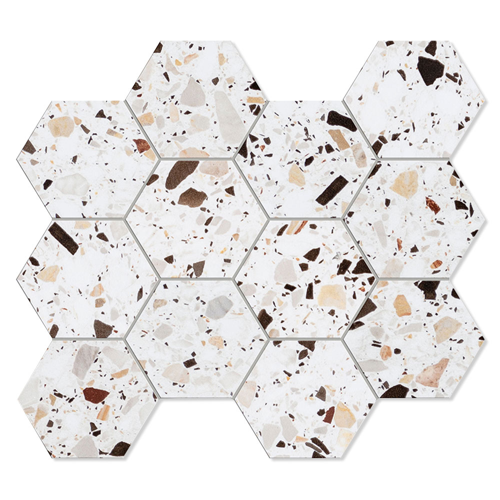 Unicomstarker Hexagon Klinker Venice La Fenice Matt 30x34 cm