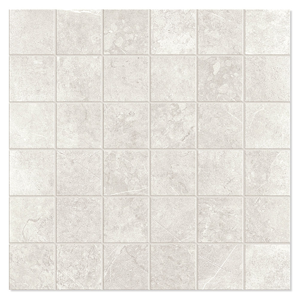 Unicomstarker Mosaik Klinker Evostone Ivory Matt 30x30 (5x5) cm