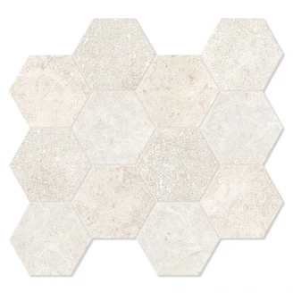 Hexagon Klinker Homestead Vit Matt 30x34 cm