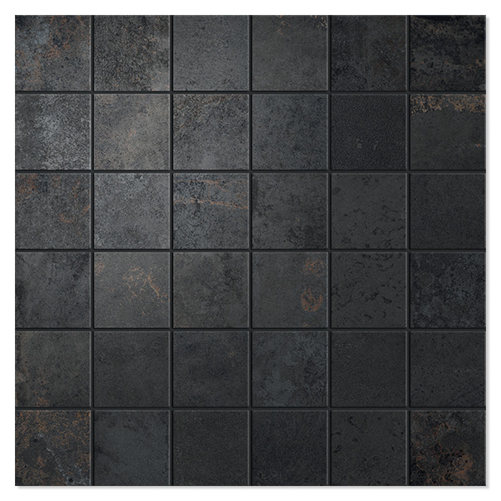 Unicomstarker Mosaik Klinker Oxid Iron Matt 30x30 (5x5) cm